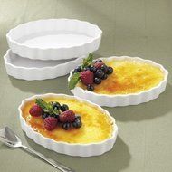8 Oz. Oval Quiche Baking Dish [Set of 4]