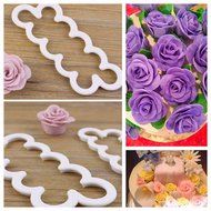Sugar and Spice Kitchens Rose Fondant Cutters Edible Decorations PRO Cake Decorating Gum Paste Flowers Rose Kit...