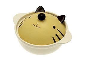 Little Tabby Cat Donabe Japanese Hot Pot
