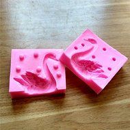 "Silicone 3D Swan Cake Mold Fondant Decorating Tools Soap Mould Wedding Decoration Cupcake shopping N3