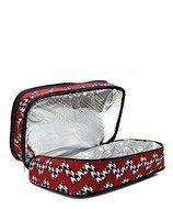 Chevron Casserole Dish Carrier for Holiday Party Entertaining Grey N4