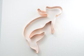 Pretty Mermaid Copper Cookie Cutter N3