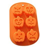 Wholeport Pumpkin Shape Silicone Baking Cake Mold Candle Mold