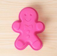 Lariy Christmas Snowman Silicone Chocolate Cake Candy Mold Jelly Pudding Baking Mould