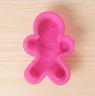 Lariy Christmas Snowman Silicone Chocolate Cake Candy Mold Jelly Pudding Baking Mould N2