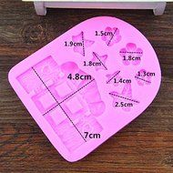 JaneDream Soft Easy To Use Kitching 3D Silicone Mold DIY Baking Cake Tools Fairy Stand N6