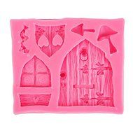 JaneDream Soft Easy To Use Kitching 3D Silicone Mold DIY Baking Cake Tools Fairy Stand N7