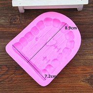 JaneDream Soft Easy To Use Kitching 3D Silicone Mold DIY Baking Cake Tools Fairy Stand N10