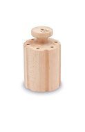 Paul Hollywood British Pork Pie Dolly Mold, Large Beechwood