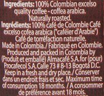 Juan Valdez Premium Colombian Coffee, Colina, 10-Ounce N5
