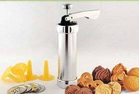 Markham123 New Cookie Biscuits Press Machine Kitchen Tool Cake Decorating Biscuit Maker Set Cookie Tools Cookie... N2