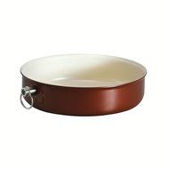 Tramontina 80110/052DS Style Ceramica 01 Round Baking Dish, 9.5-Inch, Metallic Copper