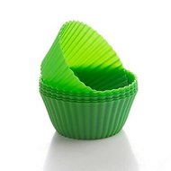 Tint Candy Color Silicone Bake Cake Molds 6pcs(Assorted Color) N2