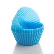 Tint Candy Color Silicone Bake Cake Molds 6pcs(Assorted Color) N3