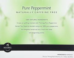 Twinings Pure Peppermint Tea 48-Count K-Cups for Keurig Brewers N3