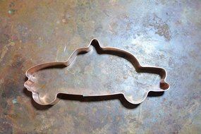 Taxi Cab Copper Car Cookie Cutter N4