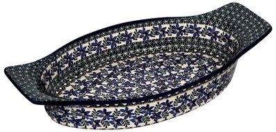 New Polish Pottery PREMIUM BAKER Boleslawiec CA Pattern 1569 Stoneware