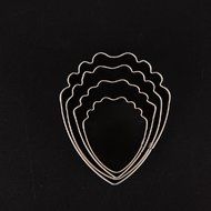 4U-Lucky Stainless Flower Shape Candy Shape Cake Cookie Cutter Fondant Biscuit Baking Mould N2