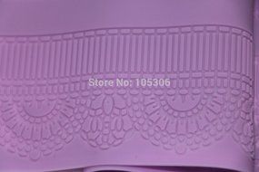 Anyana Fondant Silicone Embossing Mat Alcazar Lace Sugarcraft Mold Cake Decorating Tool N5