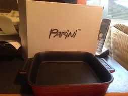 Parini Square Baker TWO Tone Orange