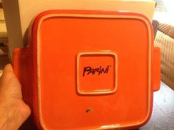 Parini Square Baker TWO Tone Orange N2