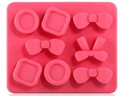 Silicone Cake Mold &amp; Ice Tray (Purple)