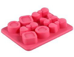 Silicone Cake Mold &amp; Ice Tray (Purple) N3