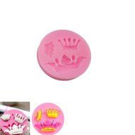 Yueton&reg; Crown and Rose Shape Silicone Cake Molds Decoration Fondant Cookie Baking Mold N2