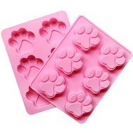 Poproo 6-Cavity Silicone Muffin Cups - Handmade Soap Molds - Biscute Chocolate Ice Cake Baking Pan - Large Flower... N5