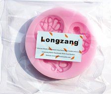 Longzang mini Octopus F0074 Fondant Mold Silicone Sugar mini mold Craft Molds DIY Cake Decorating