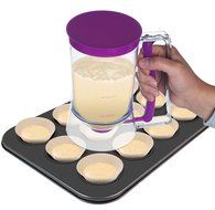 New Cupcake Pancake Batter Dispenser Muffin Waffles Helper Mix Pastry Baking Measuring Tool DIY Tool 900ML N3