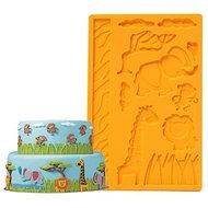 "3D Lace Zoo Silicone Embossing Mould Animal Jungle World Fondant Cake Mold" shopping N2