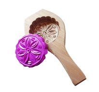 Dessert Baking Molds/Wooden Carving Baking Molds, Beautiful Flower(18*9*2.4cm)