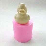 Wocuz W0559 3d Duck Silicone Candle Making Mold Soap Mold DIY Craft Mould Cake Top Decoration N2