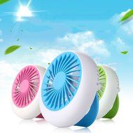 Electric Portable USB Mini Fan Rechargeable Desktop Fan Battery/ USB Powered Laptop PC Mute Cooler Cooling Operated... N3