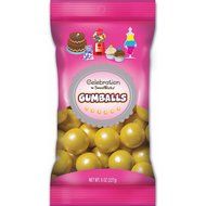 Sweetworks Celebration Candy Gumballs Bag, 8 oz, Shimmer Lime Green N4