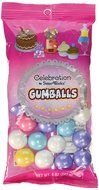 Sweetworks Celebration Candy Gumballs Bag, 8 oz, Shimmer Lime Green N7