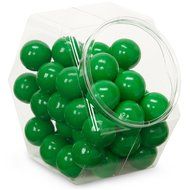 Sweetworks Celebration Candy Gumballs Bag, 8 oz, Shimmer Lime Green N20