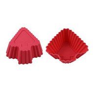 Set Of 6 Silicone Cake Baking Mold Cake Pan DIY Mold ( Triangular )