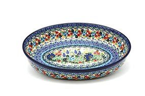 Polish Pottery Baker - Oval - Large - Unikat Signature U4695