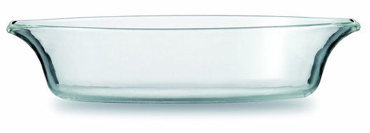 Jenaer Glas Gourmet Cucina Collection Glass Casserole Dish, 12.2 by 7.9-Inch