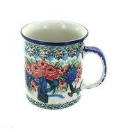 Polish Pottery Blush Bouquet Small Coffee Mug