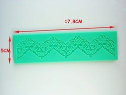 Heart Lace Mold Cake Mold Silicone Baking Tools Decorations for Cakes Fondant N2