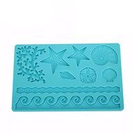 &quot;dipshop Silicone Adorable Coral Starfish Shell Ocean Embossing Cake Mold Mould Kitchen Tool&quot; shopping