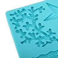 &quot;dipshop Silicone Adorable Coral Starfish Shell Ocean Embossing Cake Mold Mould Kitchen Tool&quot; shopping N4