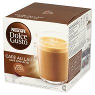 Nescafe Dolce Gusto Caf? Au Lait (Pack of 3, Total 48 Capsules) N6