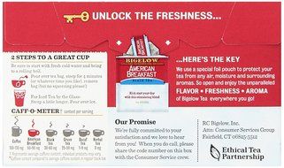 Bigelow American Breakfast Black Tea, 20 Count (Pack of 6) N2
