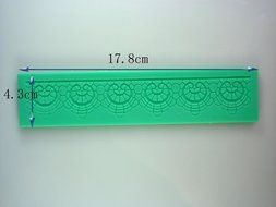 Big Lace Model Silicone Fondant Cookie Cutter Decoration Baking DIY Tools Cake Lace Silicone Mold