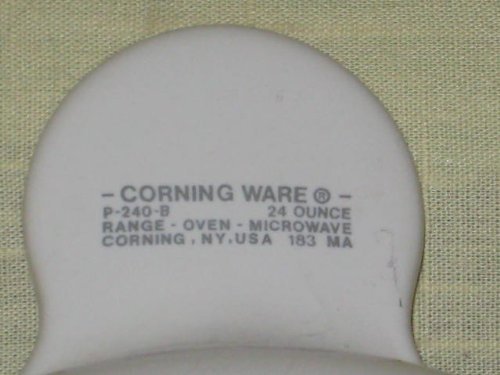 Corning White Grab-It - 24 Ounce Casserole Baking Dish - P-240-B