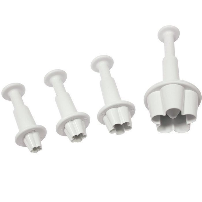 3-pieces DIY Cake Plunger Cutter Molds Sugarcraft Cake Decorating, Sunflower N7
